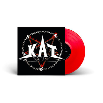 Okładka płyty winylowej artysty KAT o tytule Metal and Hell