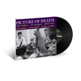 Okładka płyty winylowej artysty Chet Baker o tytule Picture of Heath