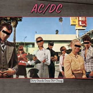 Okładka płyty winylowej artysty AC/DC o tytule Dirty Dits Done Dirt Cheap