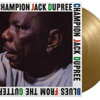 Okładka płyty winylowej artysty Champion Jack Dupree o tytule Blues From The Gutter
