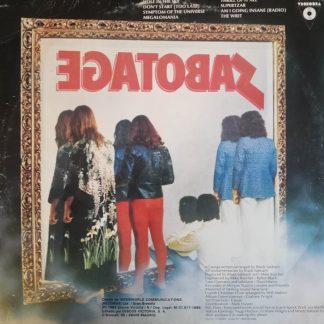 Okładka płyty winylowej artysty Black Sabbath o tytule Sabotage