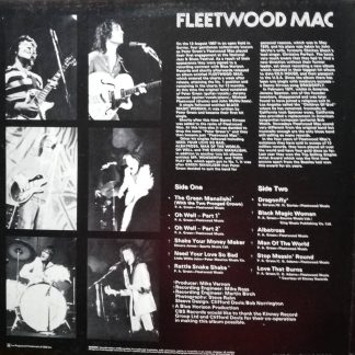 Okładka płyty winylowej artysty Fleetwood Mac o tytule Greatest Hits