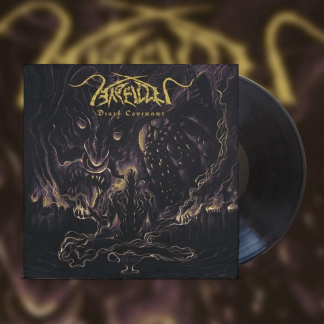 Okładka płyty winylowej artysty Arallu o tytule Death Covenant