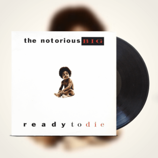 Okładka płyty winylowej artysty The Notorious Big o tytule Ready To Die