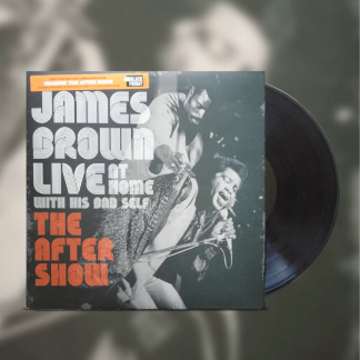 Okładka płyty winylowej artysty James Brown o tytule Live At Home