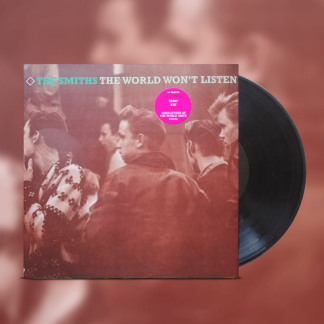 Okładka płyty winylowej artysty The Smiths o tytule The World Won't Listen
