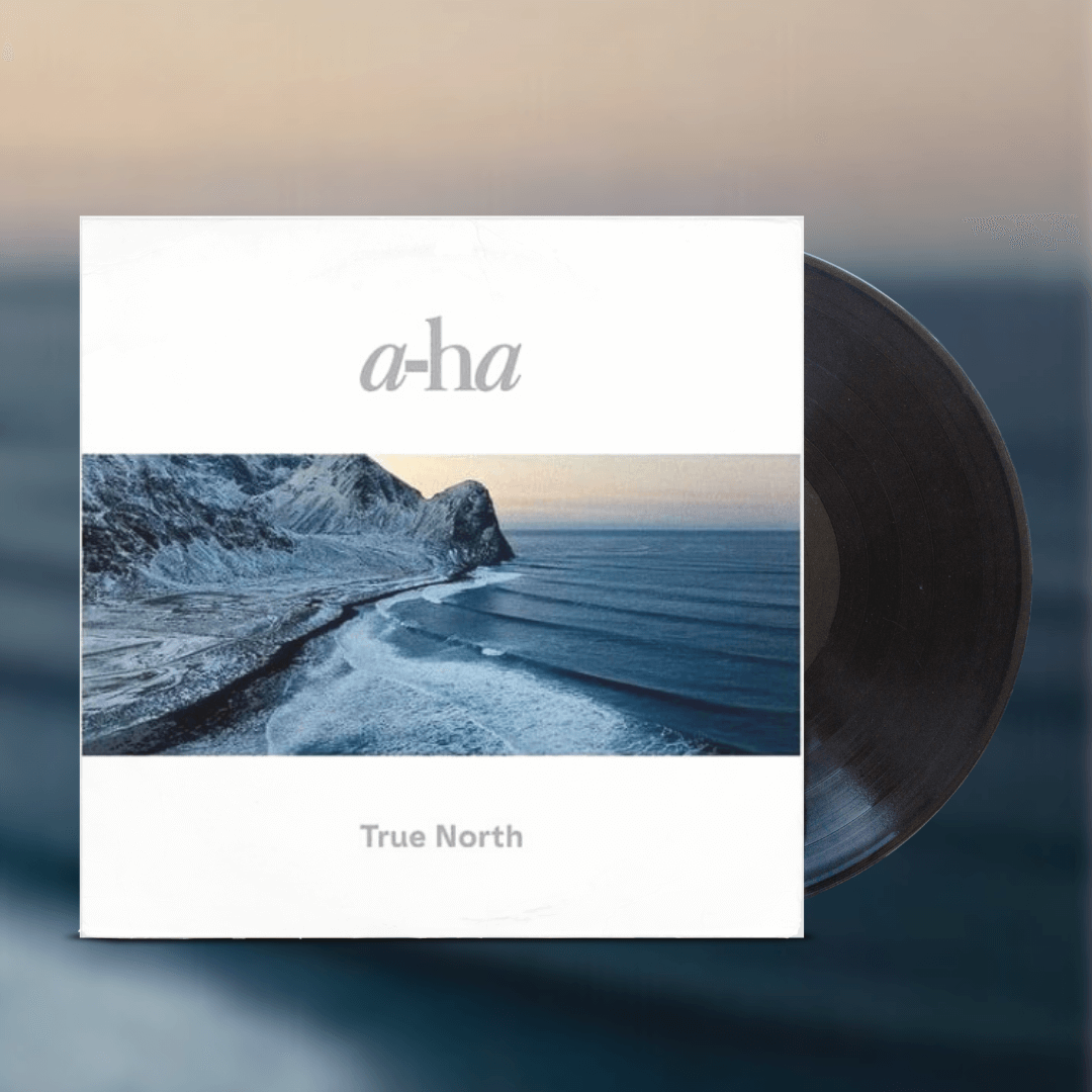 Okładka płyty winylowej artysty A-ha o tytule True North