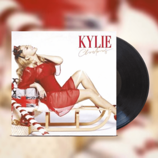 Okładka płyty winylowej artysty Kylie Minogue o tytule Kylie Christmas