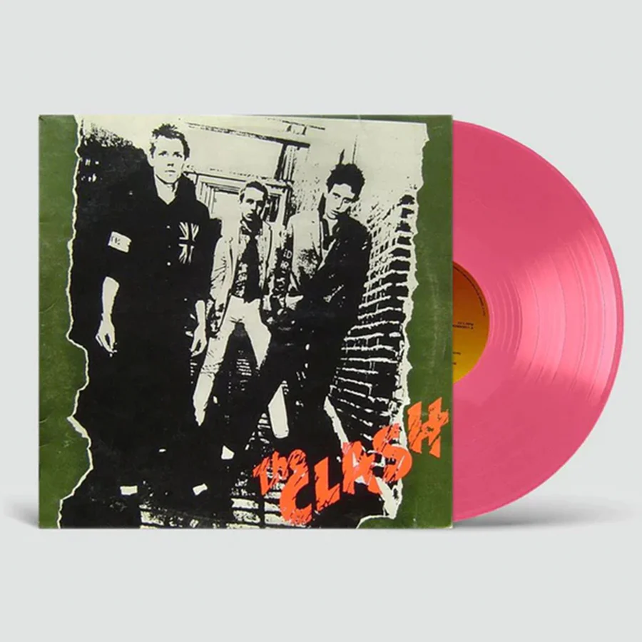 Okładka płyty winylowej artysty The Clash o tytule The Clash