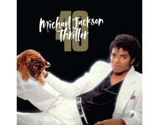 Okładka płyty winylowej artysty Michael Jackson o tytule Thriller