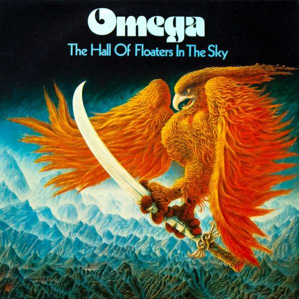 Okładka płyty winylowej artysty Omega o tytuleThe Hall Of Floaters In The Sky
