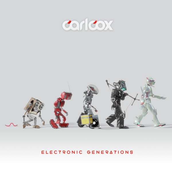 Okładka płyty winylowej artysty Carl Cox o tytule Electronic Generations