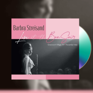 Okładka płyty winylowej artysty Barbra Streisand o tytule Live At The Bon Soir 1962