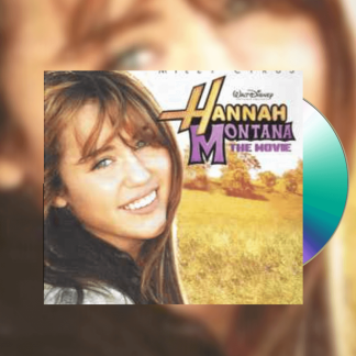 Okładka płyty winylowej artysty Miley Cyrus o tytule Hannah Montana The Movie