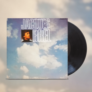 Okładka płyty winylowej artysty Jacques Brel o tytule Jacques Brel