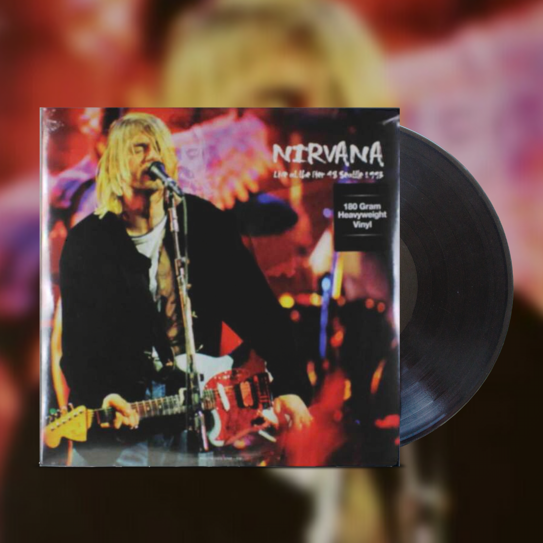 Okładka płyty winylowej artysty Nirvana o tytule Live At The Pier 48