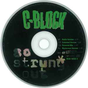 Okładka płyty winylowej artysty C-Block o tytule So Strung Out