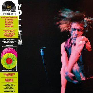 Okładka płyty winylowej artysty Iggy Pop o tytule Live At The Channel Boston