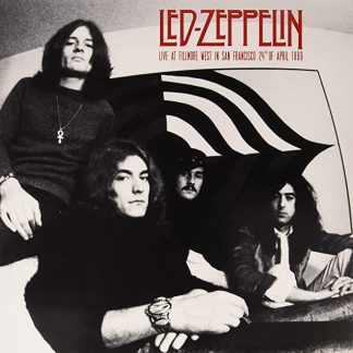 Okładka płyty winylowej artysty Led Zeppelin o tytule Live At Filmre East
