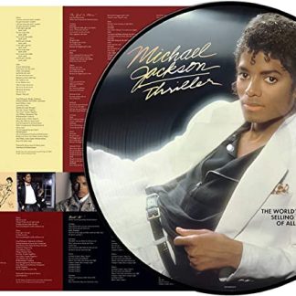Okładka płyty winylowej artysty Michael Jackson o tytule Thriller