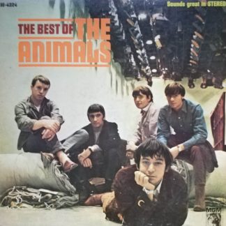 Okładka płyty winylowej artysty The Animals o tytule The Best of The Animals