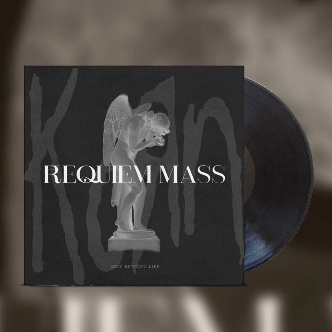 Okładka płyty winylowej artysty Korn o tytule Requiem Mass