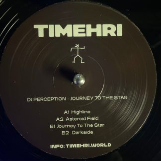 Okładka płyty winylowej artysty DJ Perception o tytule Journey To The Star
