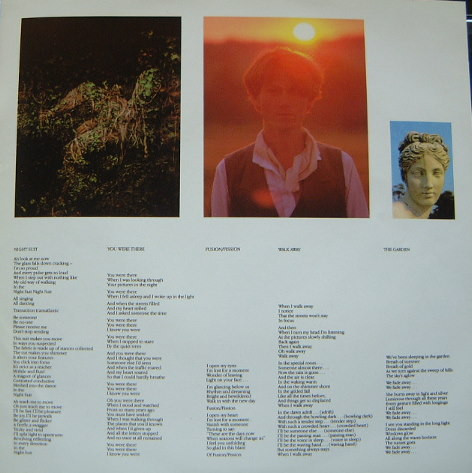 Okładka płyty winylowej artysty John Foxx o tytule The Garden
