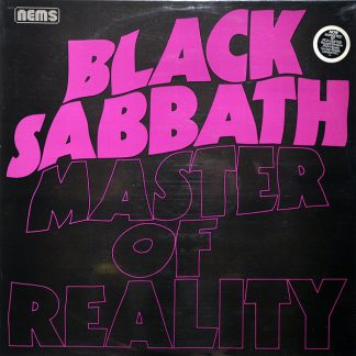 Okładka płyty winylowej artysty Black Sabbath o tytule Master of Reality