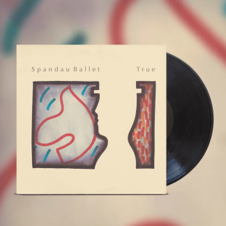 Okładka płyty winylowej artysty Spandau Ballet o tytule True