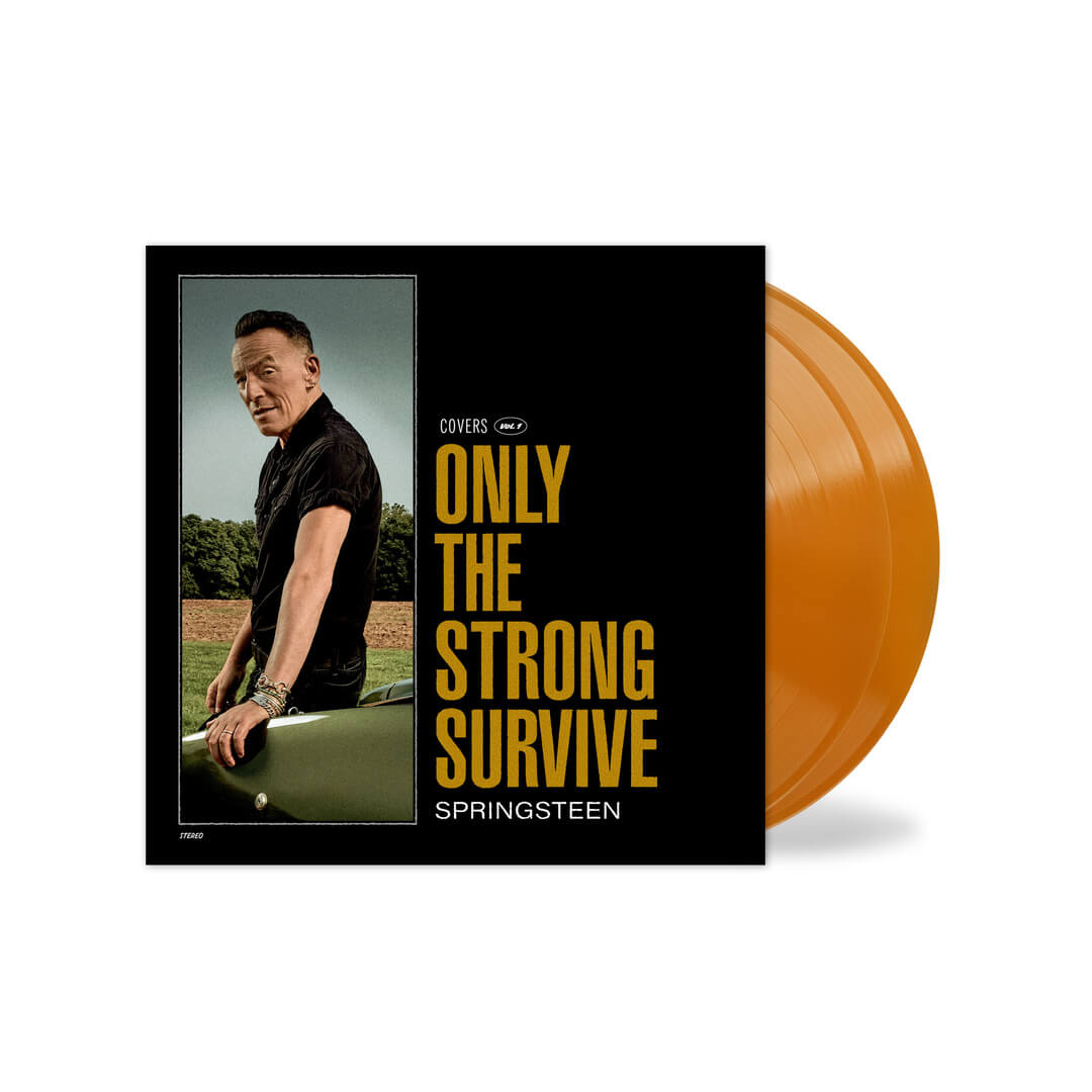 Okładka płyty winylowej artysty Bruce Springsteen o tytule Only The Strong Survive