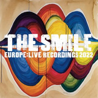 Okładka płyty winylowej artysty The Smile o tytule Europe Live Recordings 2022