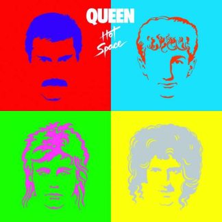 Okładka płyty winylowej artysty Queen o tytule Hot Space