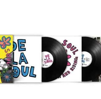 Okładka płyty winylowej artysty De La Soul o tytule 3 Feet High And Rising