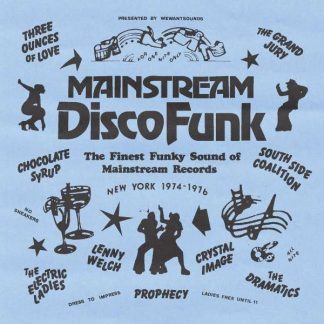 Okładka płyty winylowej artysty VA o tytule Mainstream Disco Funk