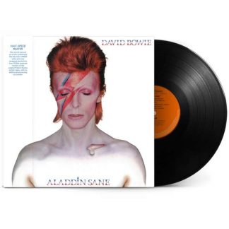 Okładka płyty winylowej artysty Dawid Bowie o tytule Alladin Sane