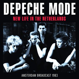 Okładka płyty winylowej artysty Depeche Mode o tytule New Life in the Netherlands Radio Broadcast Amsterdam 1983