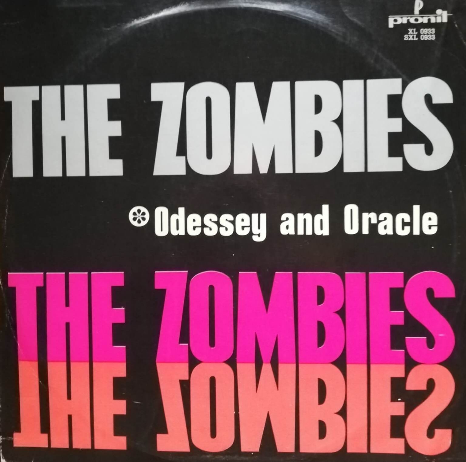 Okładka płyty winylowej artysty The Zombies o tytule Odessey and Oracle