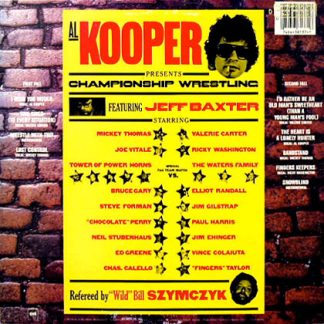 Okładka płyty winylowej artysty Al Kooper o tytule Championship Wrestling