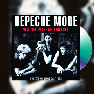 Okładka płyty winylowej artysty Depeche Mode o tytule New Life in the Netherlands Radio Broadcast Amsterdam 1983