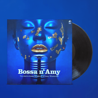 Okładka płyty winylowej artysty VA o tytule The Electro-Bossa Songbook Of Amy Winehouse