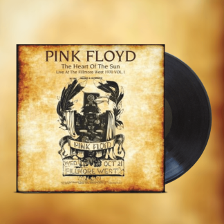 Okładka płyty winylowej artysty Pink Floyd o tytule The Heart of The Sun