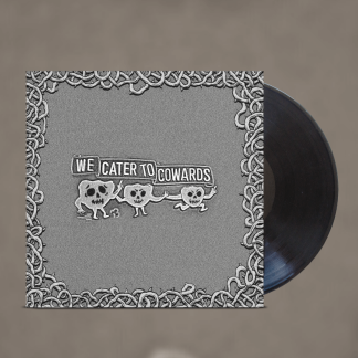 Okładka płyty winylowej artysty Oozing Wound o tytule We Cater To Cowards