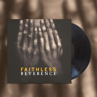 Okładka płyty winylowej artysty Faithless o tytule Reverence