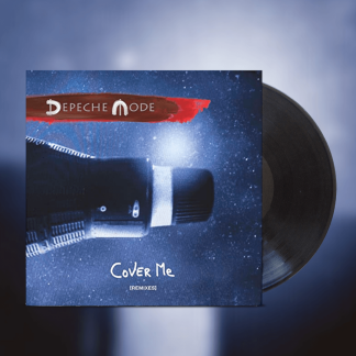 Okładka płyty winylowej artysty Depeche Mode o tytule Cover Me Remixes