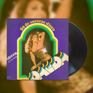 Okładka płyty winylowej artysty Dalida o tytule50 De Succese Disco