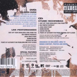 Okładka płyty CD artysty Jazy Z Linkin Park o tytule Collision Course