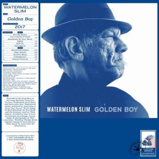 Okładka płyty winylowej artysty Watermelon Slim o tytule Golden Boy