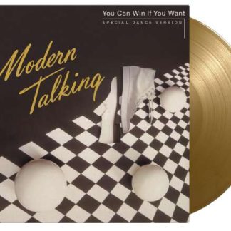 Okładka płyty winylowej artysty Modern Talking o tytule You Can Win If You Want