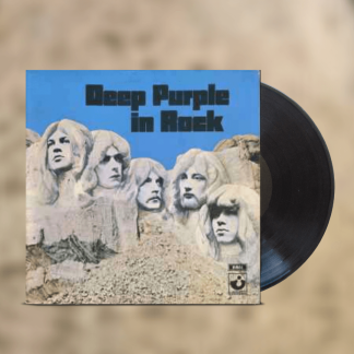 Okładka płyty winylowej artysty The Deep Purple o tytule In Rock